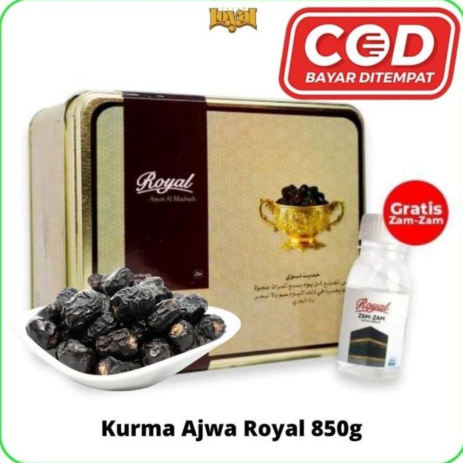 

BEST SELLER KURMA AJWA AL-MADINAH 850GR ROYAL DATES PREMIUM FREE AIR DFDFG3545