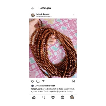 tasbih kaukah isi 1000