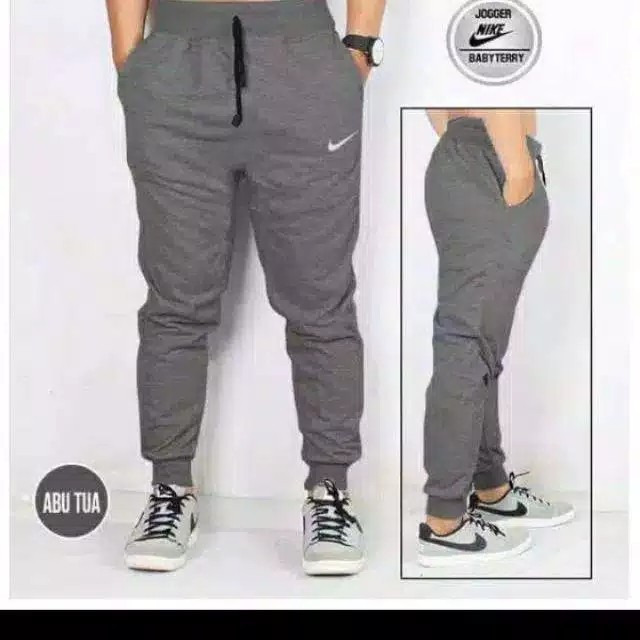 Celana panjang jogger pants cowok cewek olahraga trening training gym fitness murah