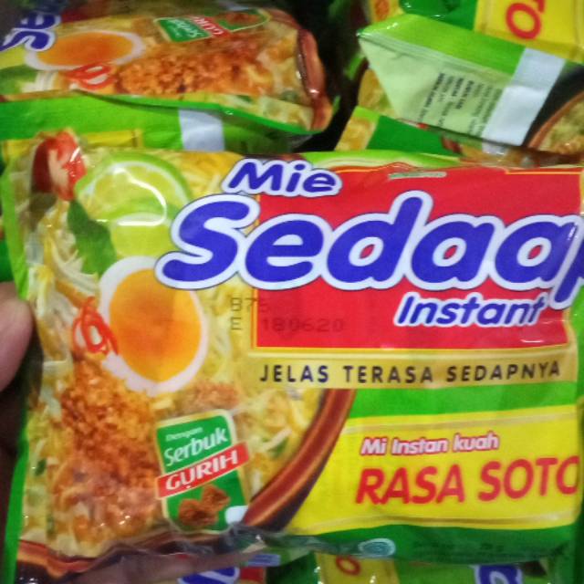 

MIE SEDAP rasa SOTO