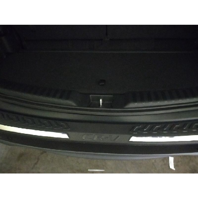 sill plate silplate pintu belakang bagasi honda all new crv turbo 1.5 hitam kombinasi chrome 2018 2019 2020 2021 2022 2023