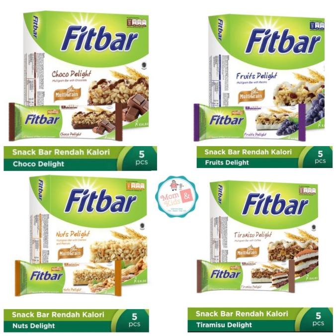 

Cuci Gudang Awal Tahun Fitbar Multigrain 110 gr ( 5 x 22 gr) / Fit Bar Snack Rendah Kalori Cuci