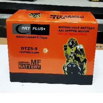 Jual Aki Accu Motor Honda Beat Vario 110 Karisma Supra X 125 GTZ5S