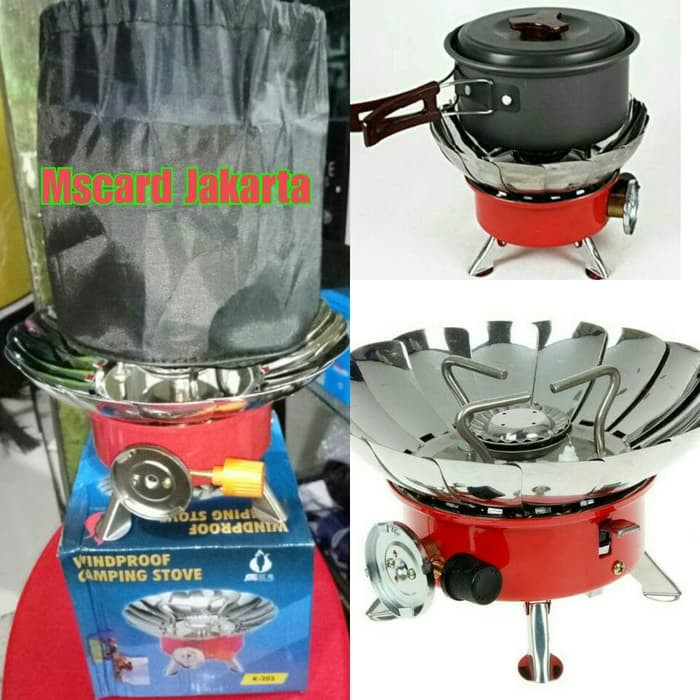 Promo KOMPOR CAMPING PORTABLE MINI Kompor Camping Portable Mini Limited
