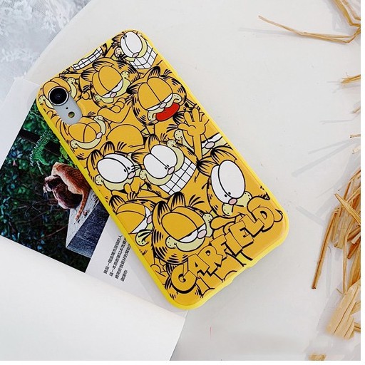 Garfield Softcase Printing oppo a71 f1s f1 plus f9 a83 f11 pro f7 f5 redmi 5a j6plus m20 y91 y71 v15