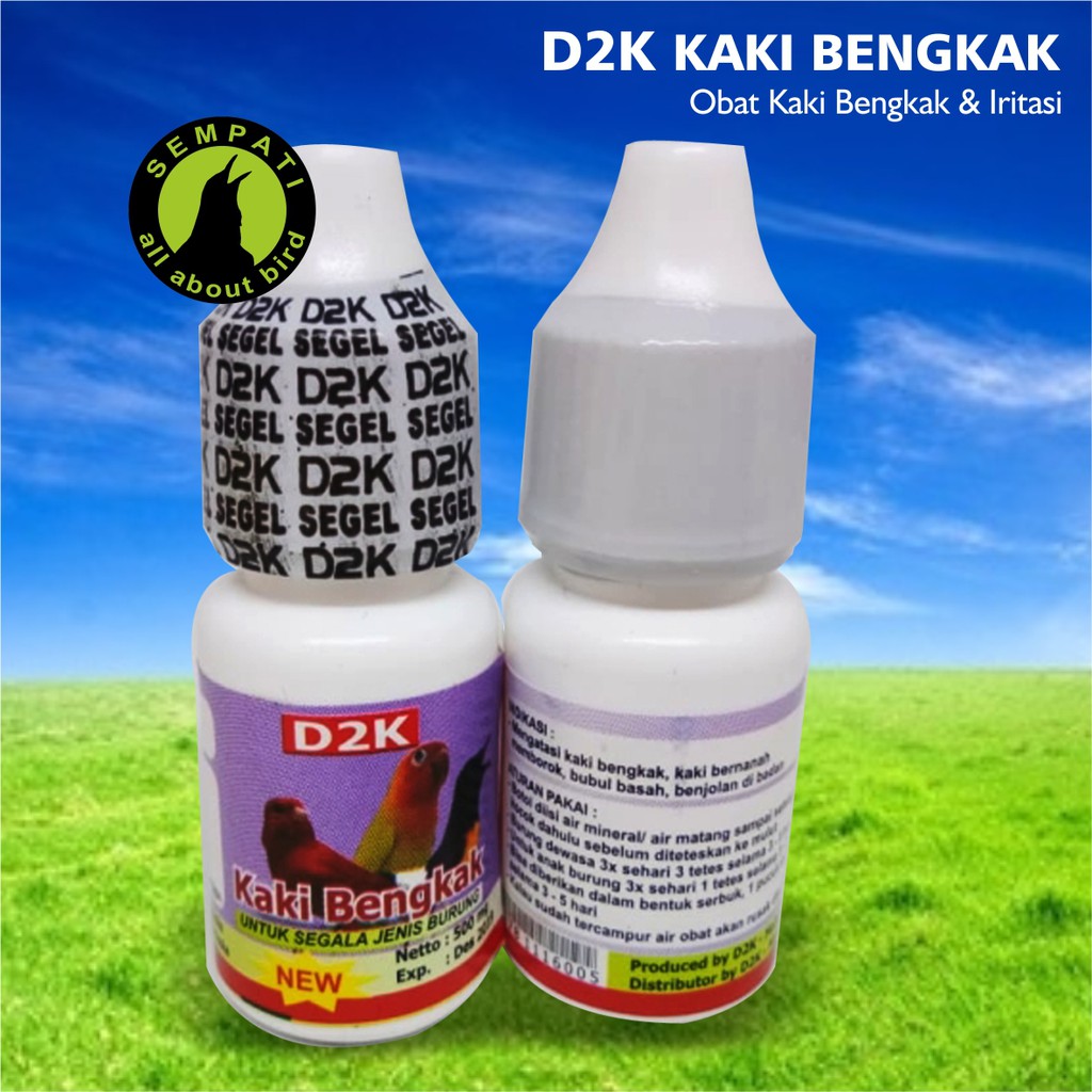 KAKI BENGKAK D2K OBAT BURUNG SAKIT KAKI IRITASI BENGKAK ...