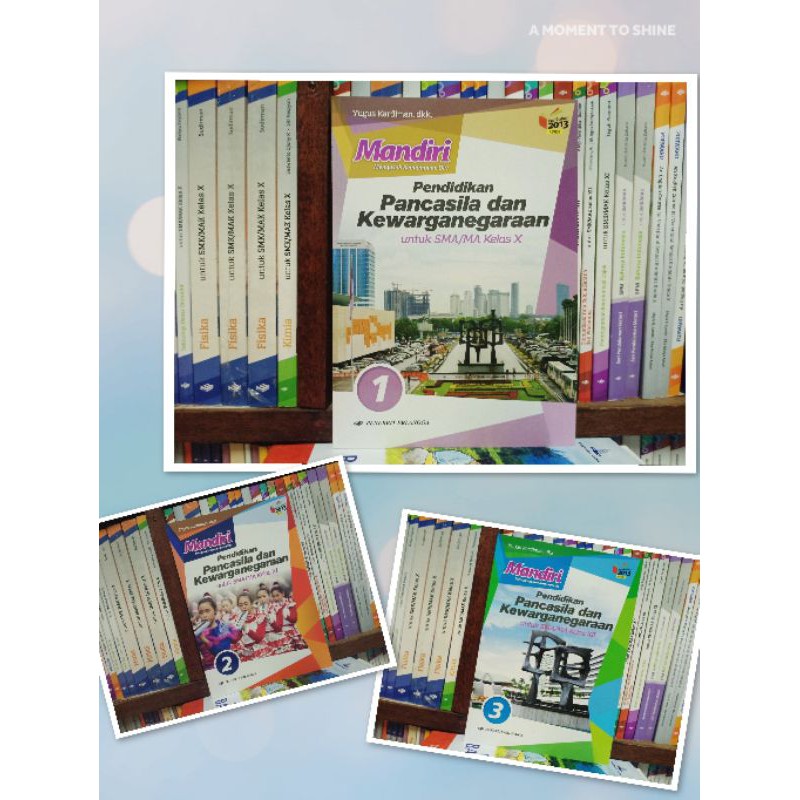 Mandiri PKN SMA kelas X,XI,XII K13N Erlangga