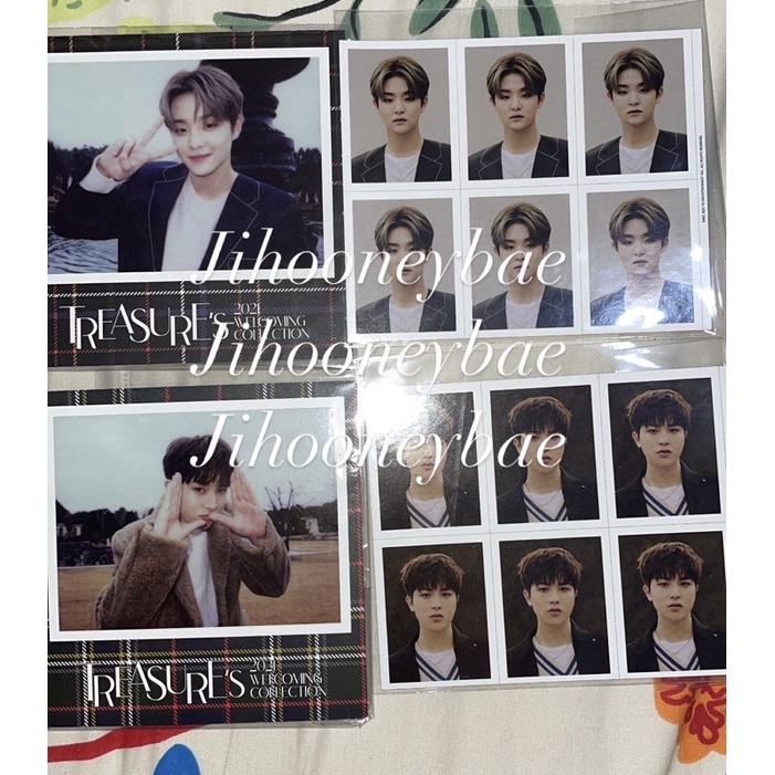 polaroid id photo Jihoon Junghwan (welcol set)