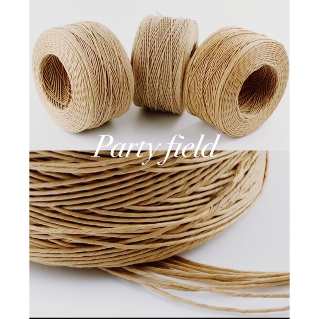 Tali kraft kertas  craft paper rope tali kertas gulung  