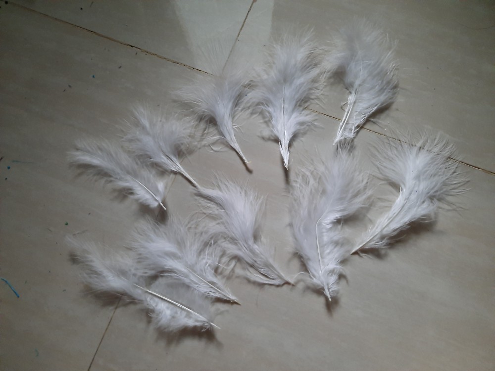 Bulu Single Marabou - Bulu Marabou - Bulu Single Marabou Warna