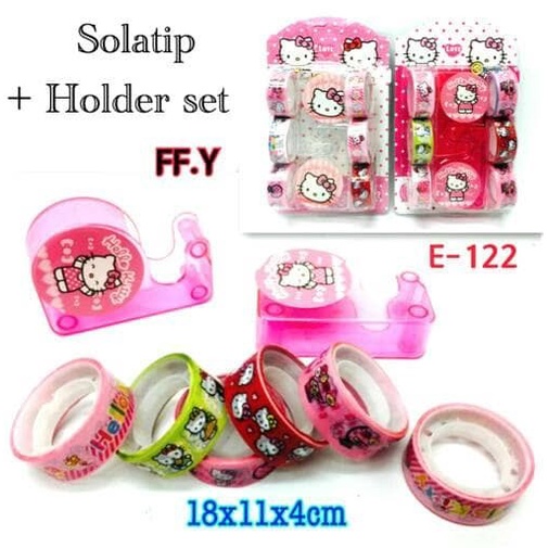 

Hot Sale Solatip Kecil Dan Holder Set Hello Kitty Terbatas
