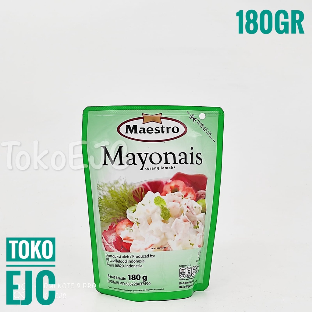 

Maestro Mayonais Mayonnaise Saus Mayo 180gr