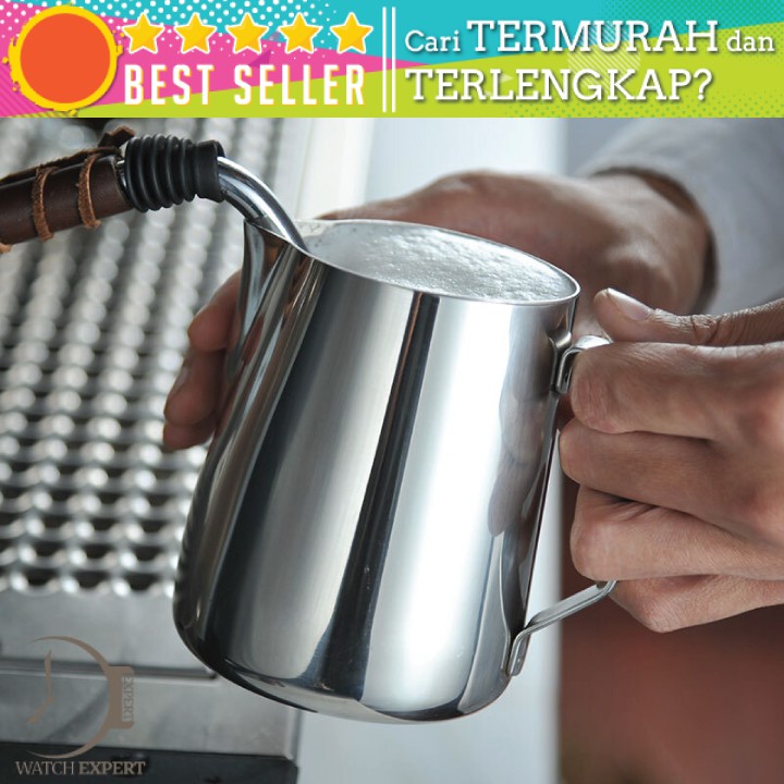 Bisa COD Gelas Pitcher Kopi Espresso 1000ml Untuk Latte Art Bahan Stainless Steel