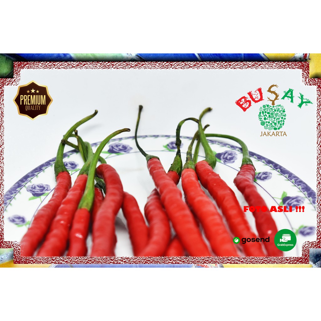 

Cabe Merah Keriting Sayuran Segar 250gr