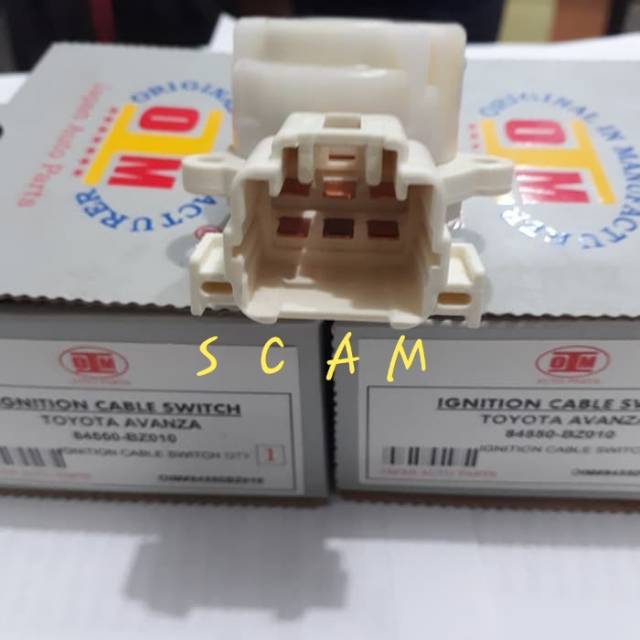 Soket kabel kunci kontak toyota avanza xenia