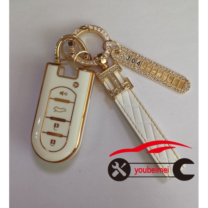 1 Pc Casing Kunci Mobil Toyota Bahan TPU Shockproof