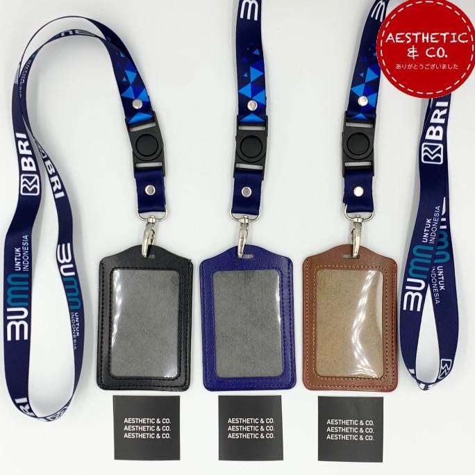 

BAYAR DITEMPAT Tali ID Card BRI BUMN Terbaru Include ID Card Holder Lanyard Satuan EKSLUSIF Kode 1052