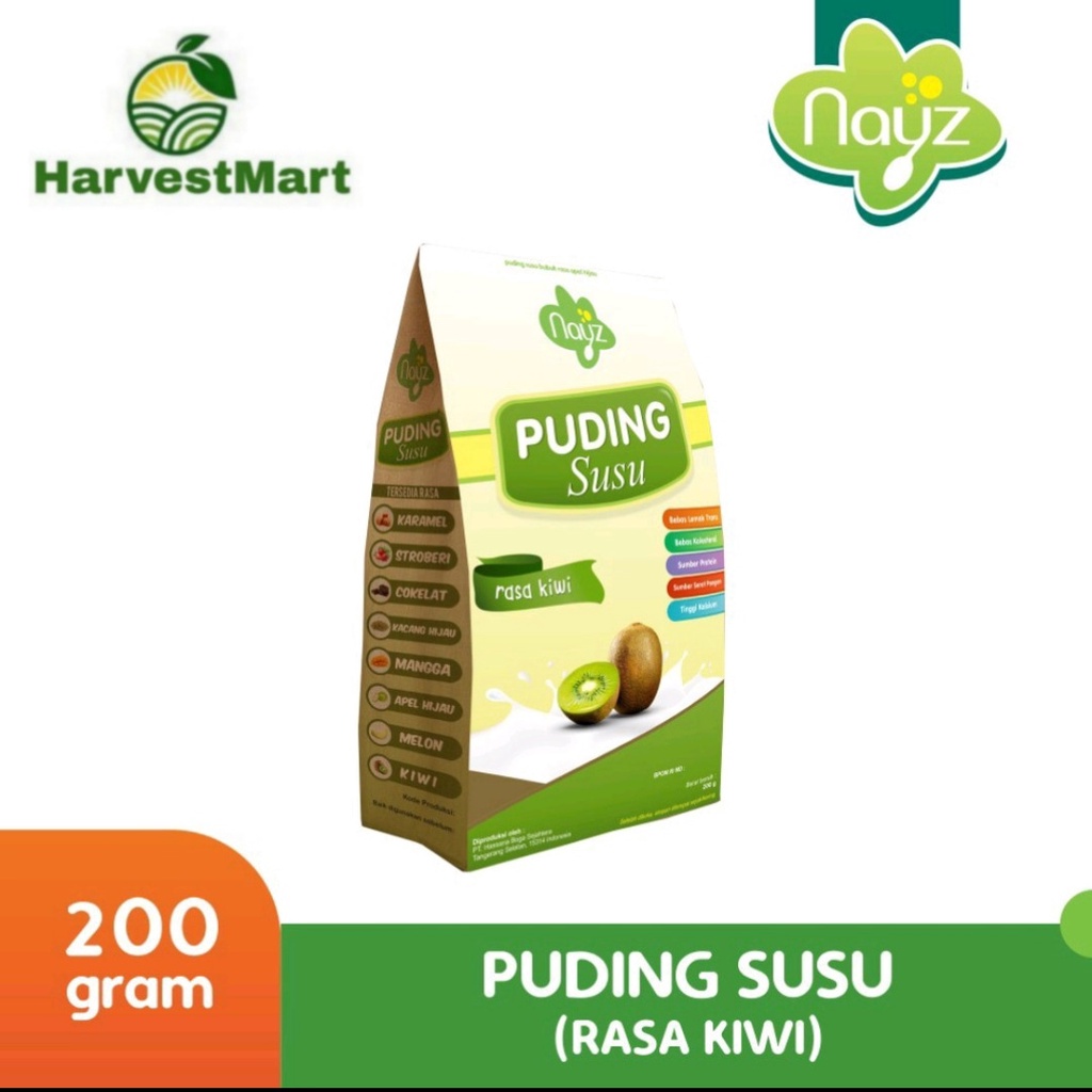 NAYZ PUDING SUSU 200gr ALL VARIAN//HAARVESTMART