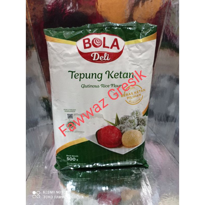 Tepung Ketan Bola Deli 500gr Putih