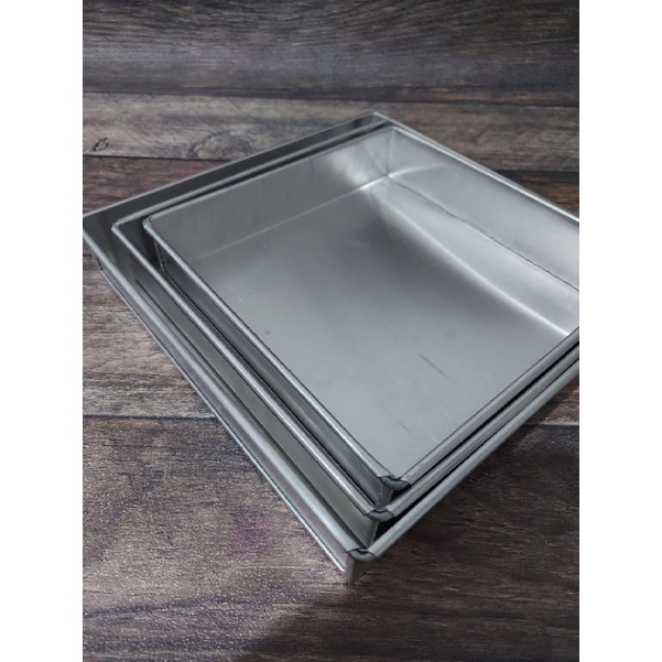 loyang kotak tinggi 4 cm