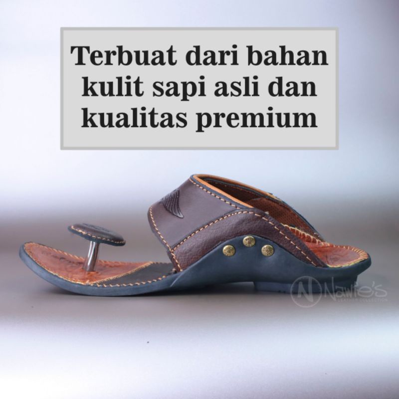 Sandal Kulit Harley Davidson Jamur