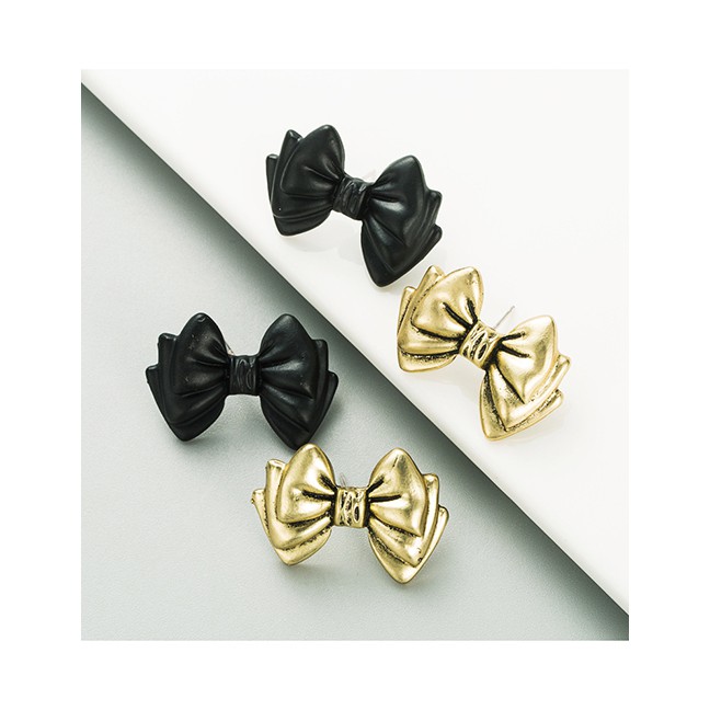 LRC Anting Tusuk Fashion Butterfly Combined With Gold P50169