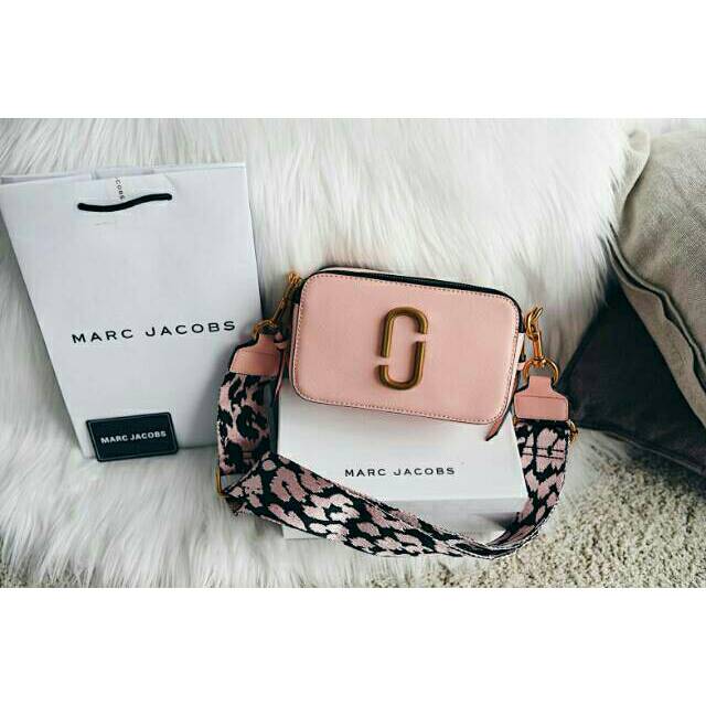 PINK ONLY YA  MJ Classic Snapshot Small Camera Bag Semprem Authentic + Box