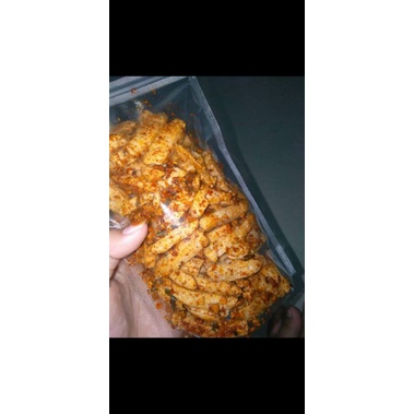 

Keripik otak otak premium, 500gr pedas seuhah