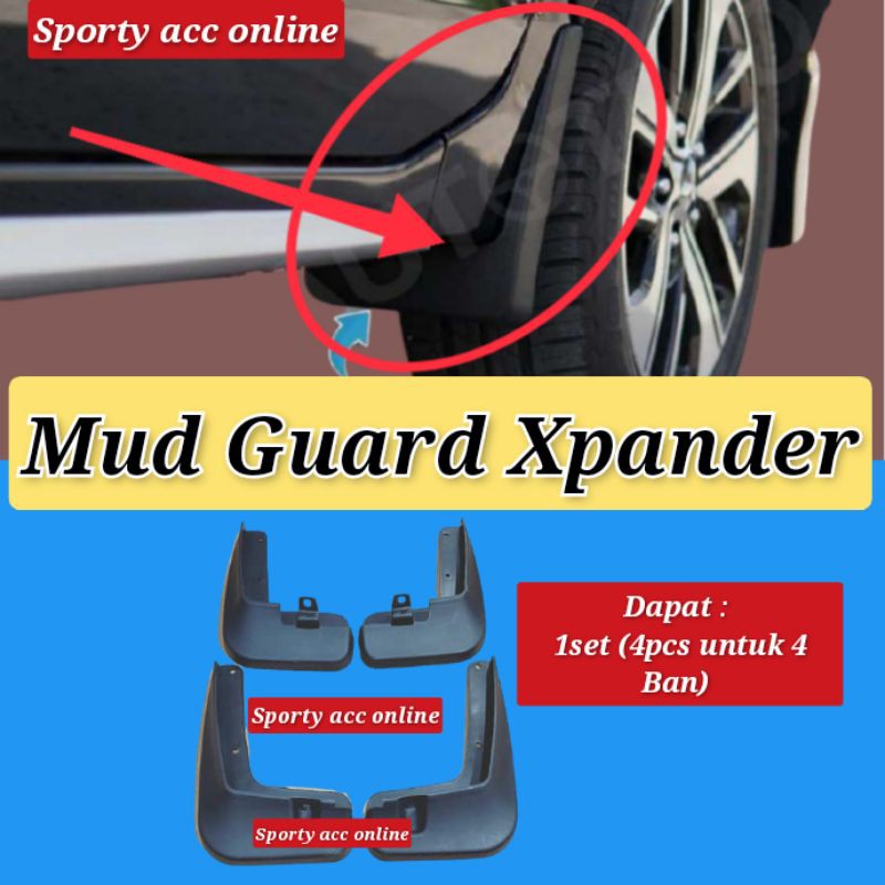 Mud guard karpet lumpur Xpander