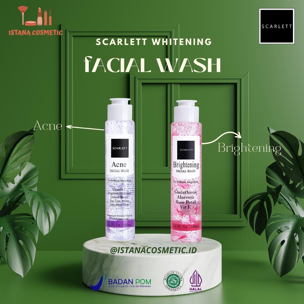 SCARLETT FACIAL WASH (SABUN CUCI MUKA) 100% ORIGINAL