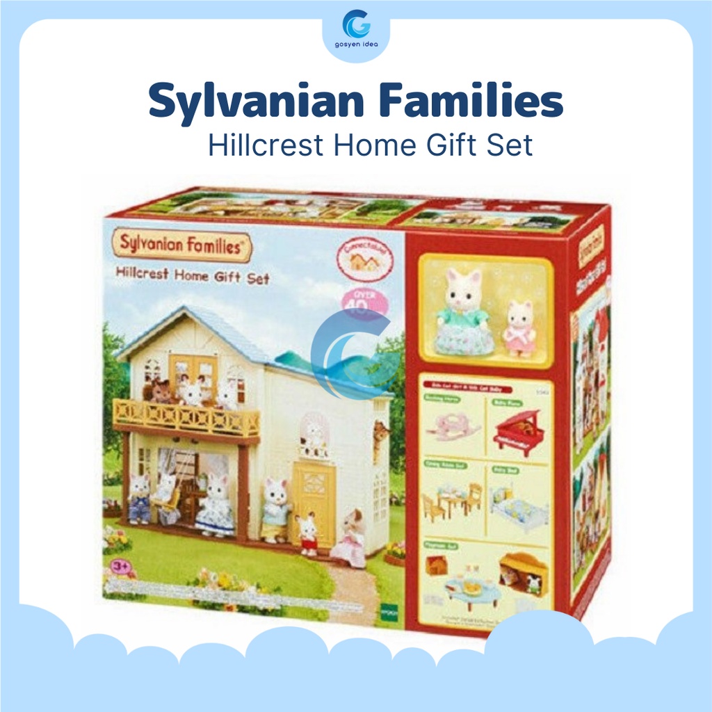 Sylvanian Families Hillcrest Home Gift Set Mainan Koleksi