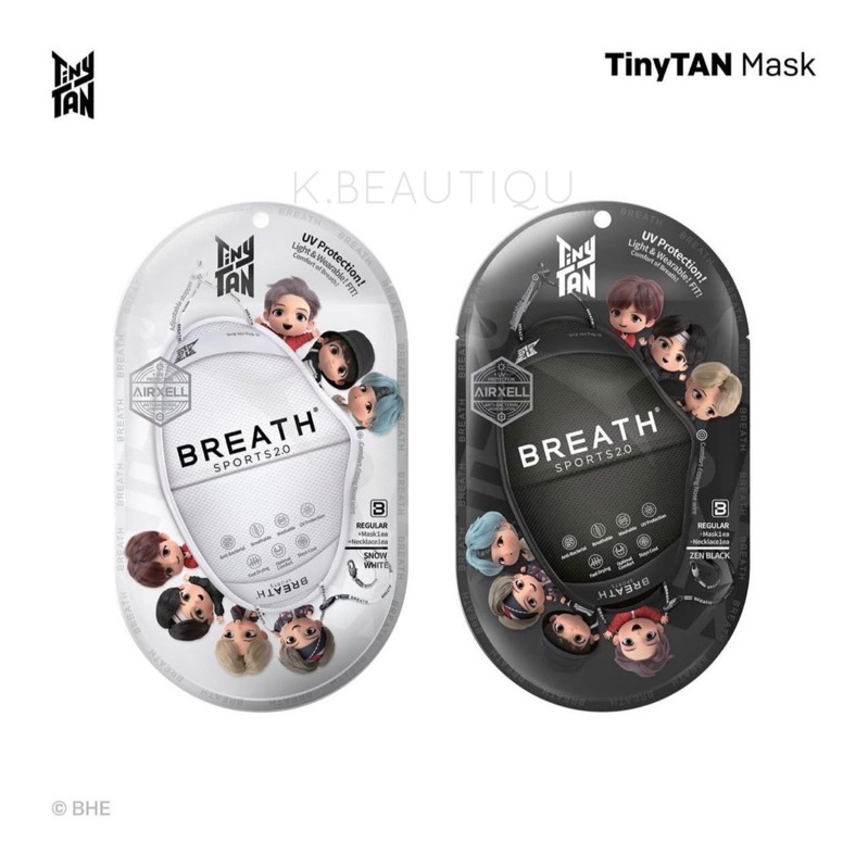 BTS Breath TinyTan Mask Sports 2.0