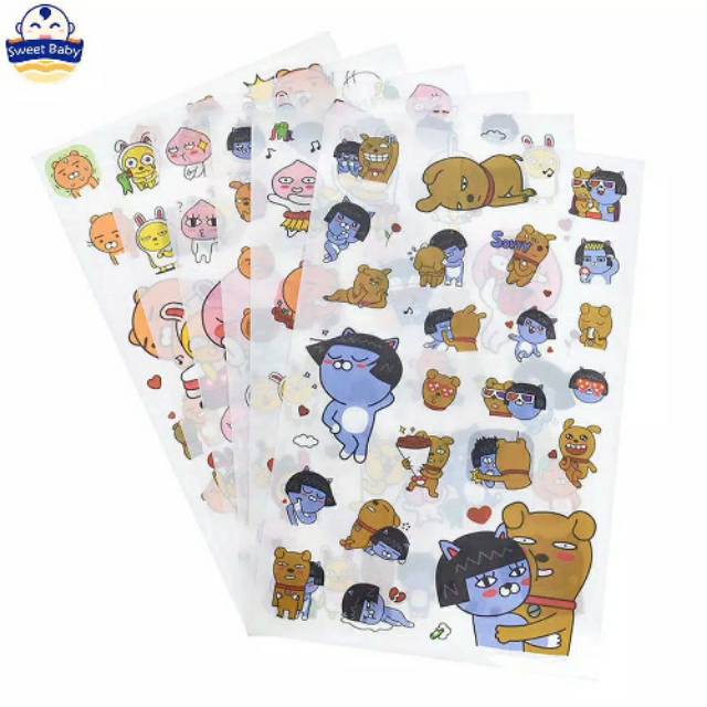 

Stiker kartun untuk anak