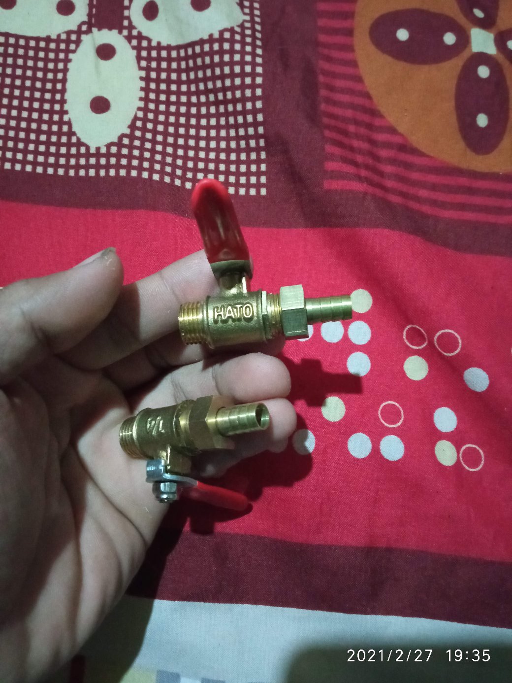 Kran Kompresor 1/4 Hato