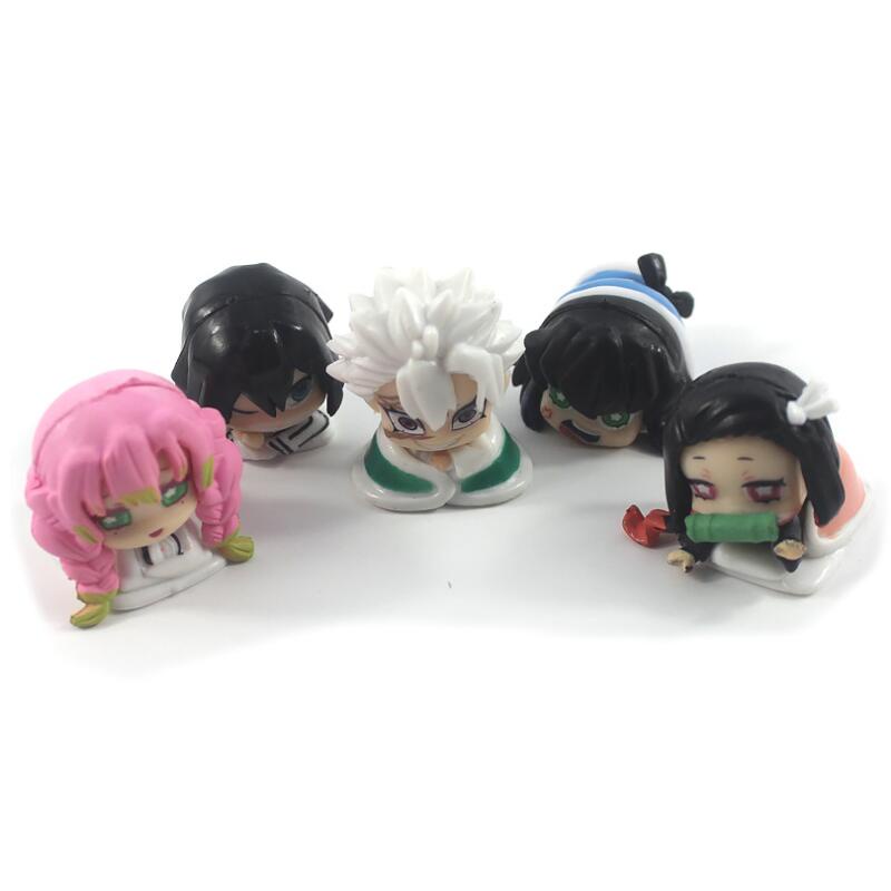 Figure Demon Slayer Kimetsu No Yaiba Set 5 pcs Sleeping