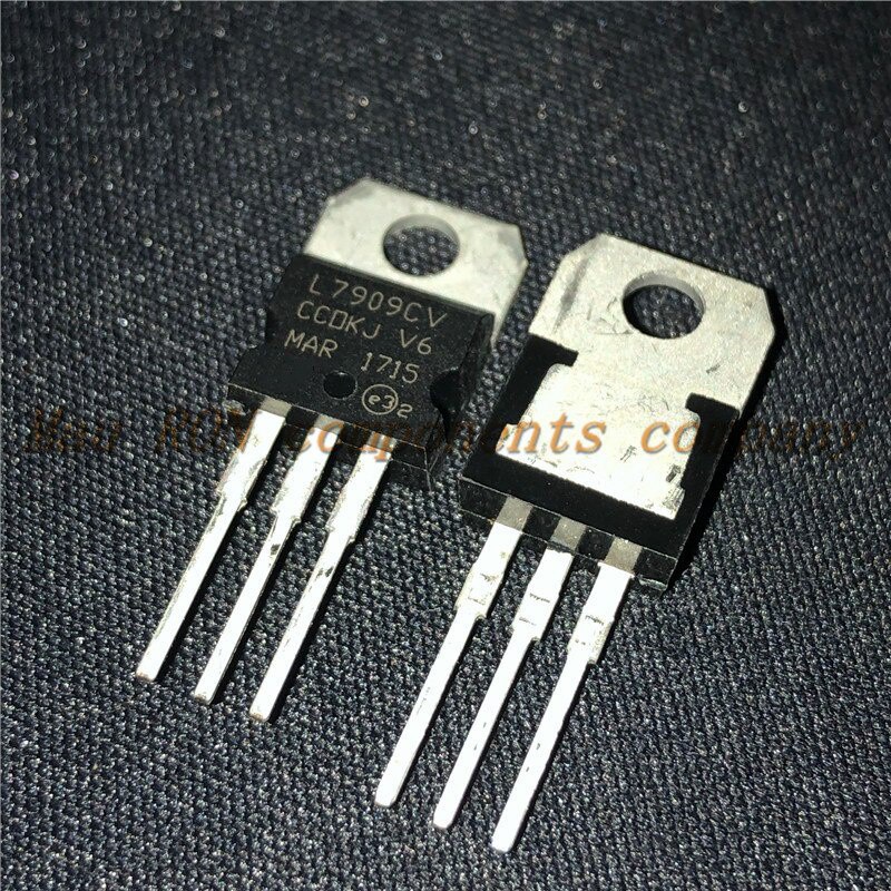 10pcs/lot L7909CV L7909 TO220 TO-220 7909 LM7909 MC7909 9V 1.5A Baru Asli Dalam Stok