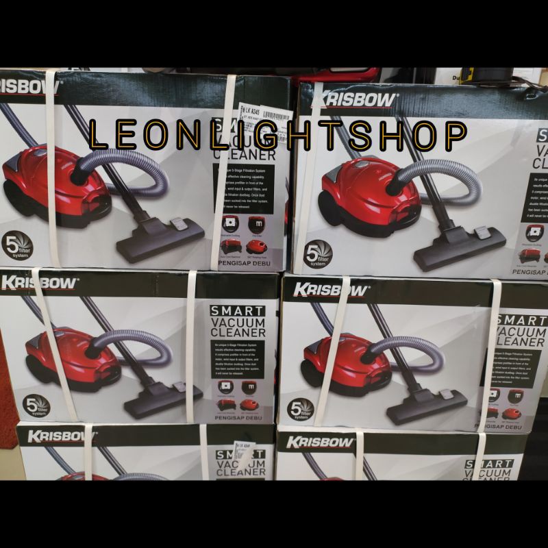 KRISBOW ALAT PENGHISAP DEBU KERING SL237E MERAH/ACE KRISBOW SMART VACUUM CLEANER/KRISBOWVACUMCLEANER