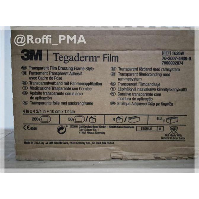 3M TEGADERM 1626