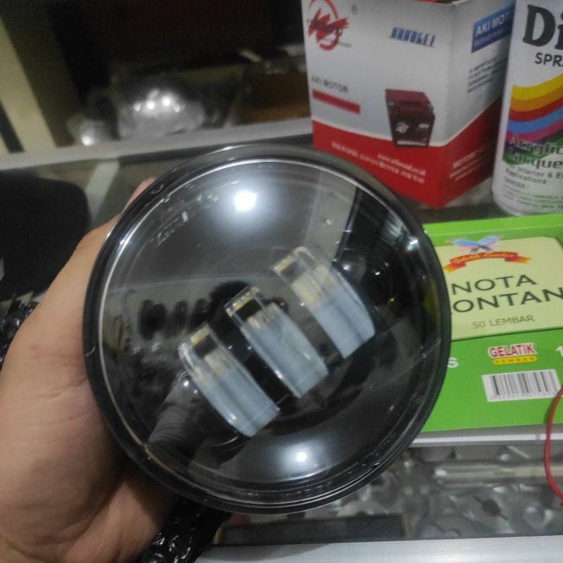 Lampu Daymaker 2mode  C70, C50_Pispot UK 4,5 Inchi import 2 mode