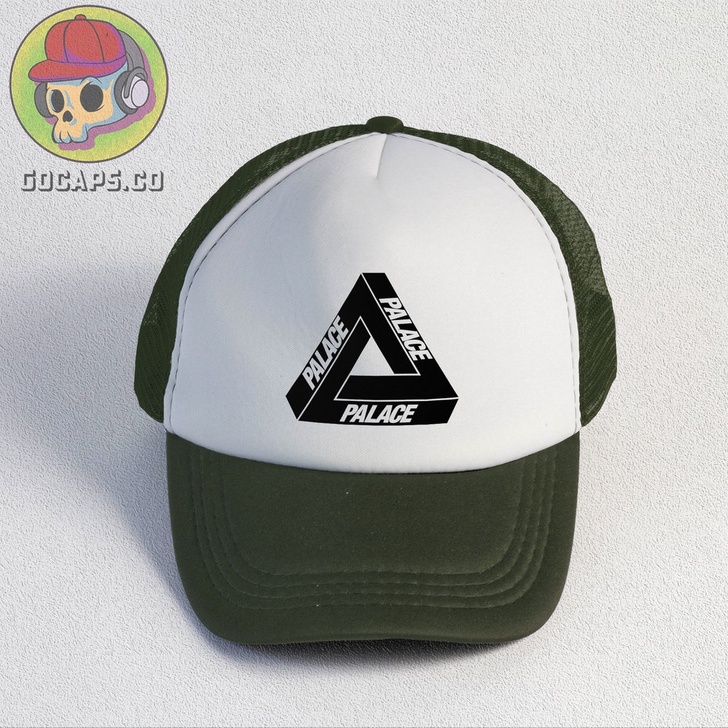 Palace | Trucker Hat | Topi Pria | Trucker | Baseball | Brand | Topi Jaring | Gocaps