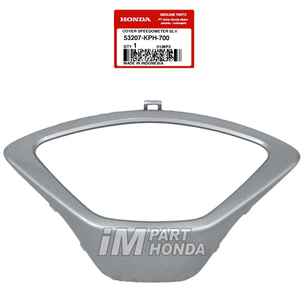 53207-KPH-700 Cover Spedo Meter Supra X 125 Lama Batman Silver