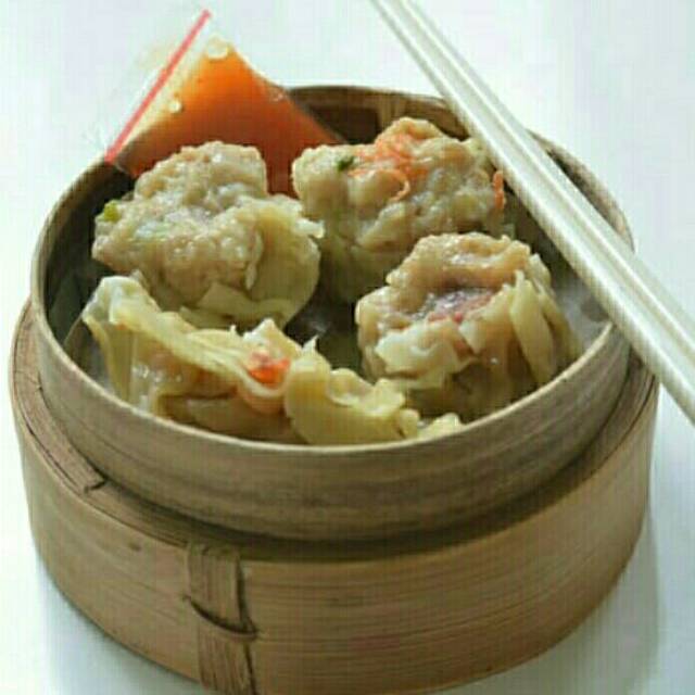 

Dimsum Lembut Enak Frozen isi 10 + Saos