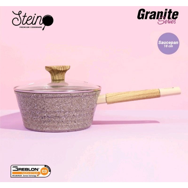 [STEIN] SAUCEPAN 18CM STEINCOOKWARE / PANCI MASAK BUBUR MPASI