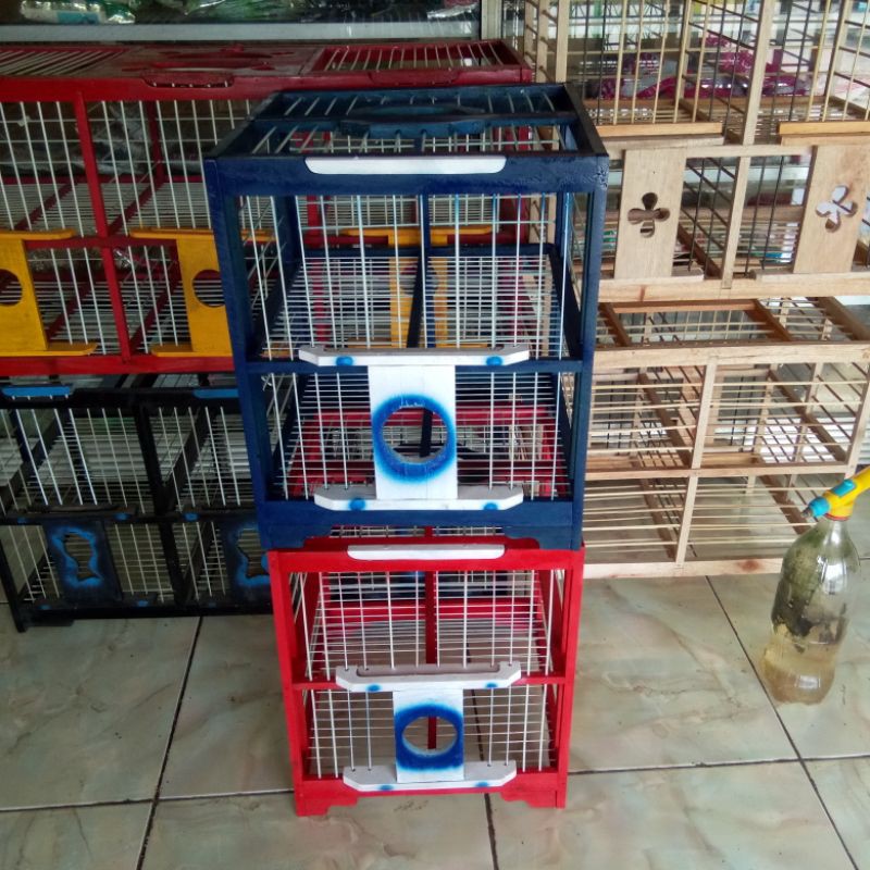 Dongdang merpati fiber 2 pintu sepasang