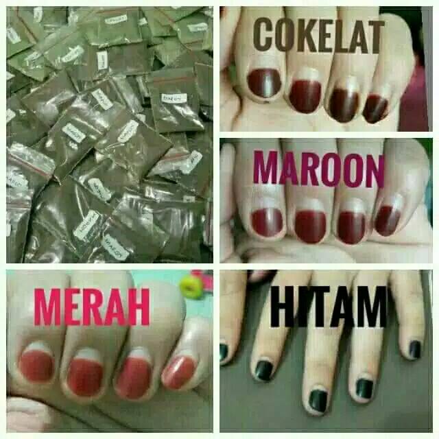 Kitek pacar bubuk/pacar arab/pacar muslim