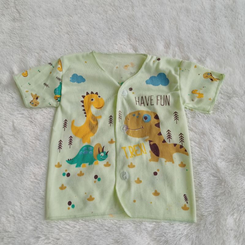 Baju Bayi New Born Lengan Pendek Murah Motif Baru