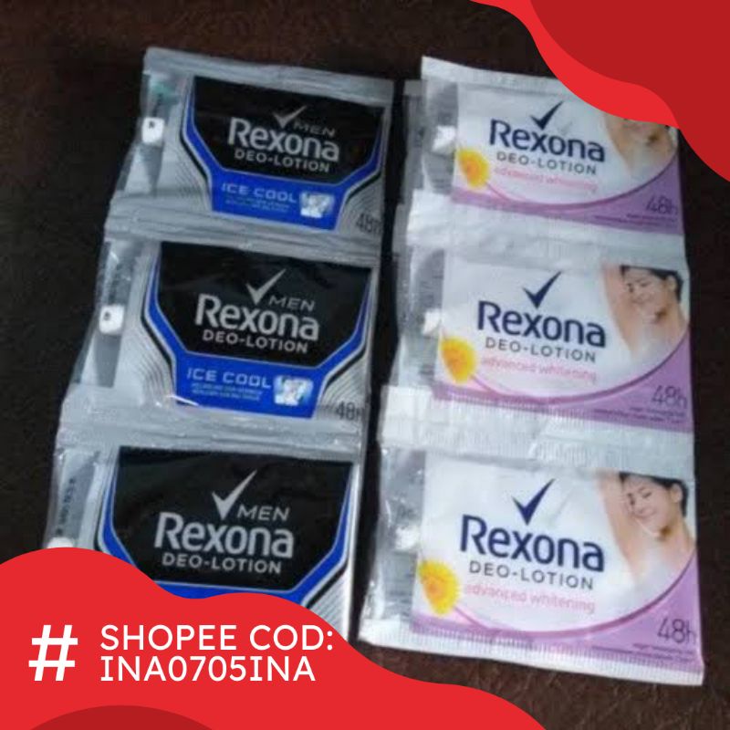 Rexona Deo Lotion Kemasan Terbaru / Rexona Men / Rexona Women