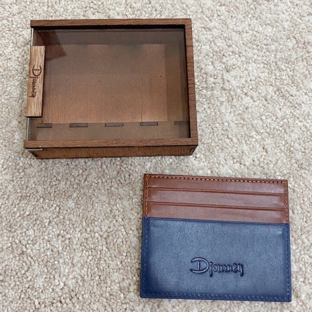 Djourney Leather Card Holder, Dompet Kartu Kulit — PREMIUM QUALITY, Self-Manufactured