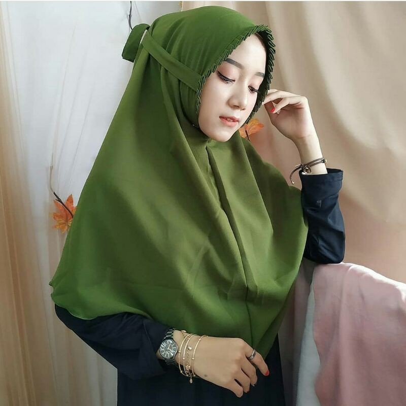 PIPIT HIJAB BERGO KERUDUNG INSTAN KCP LIPAT PAD TALI