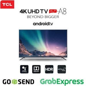 TV TCL 50in android tv tipe 50A8 garansi resmi